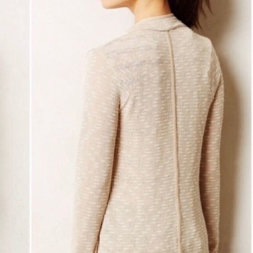 Anthropologie Bordeaux Open Cardigan - Picture 3 of 9